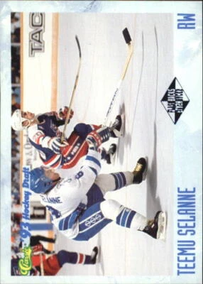 1993 Classic #124 Teemu Selanne - NM-MT - Image 1 of 2