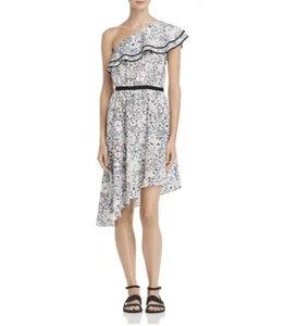 Likely Womens Contour Delbarton One Shoulder Floral Dress Sz 6 NWT - Picture 1 of 9
