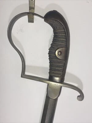 Antique 19th Century German Prussian Sabre Sword Blade WWI WWII - Image 1 of 4