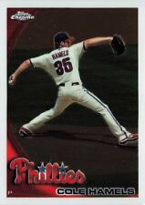 Cole Hamels 2010 Topps Chrome #24 Philadelphia Phillies