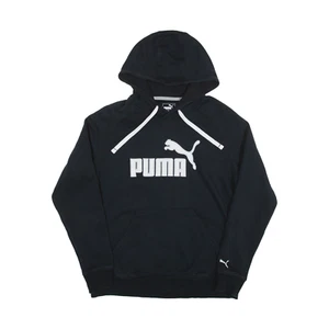 PUMA Hoodie Black Pullover Womens UK 14 - Picture 1 of 6