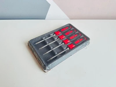 *NEW* Snap On 4-pc TORX® Instinct® Red Mini-Tip Screwdriver Set SGTX40BR - Image 1 of 4