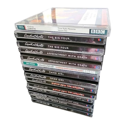 Agatha Christie BBC Audio CD Collection Bundle - 12 Classic Mystery Dramas - Image 1 of 4