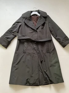 I am Pdra Alta Moda X Loro Piana Storm System Women’s Trench Coat Green L - Picture 1 of 12
