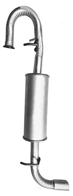 Conjunto de silenciador de escape AP escape 40267 se adapta a Scion tC 2011 Foto 1 de 2