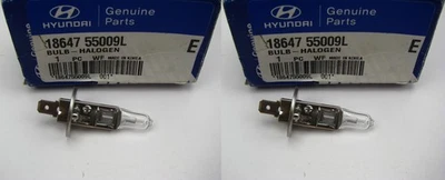 (2) OEM GENUINE Headlight Head Lamp Light Bulbs For Hyundai 1864755009L - Image 1 of 2