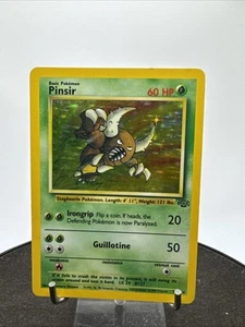 1999 Jungle Set Pinsir Holo 9/64 Rare WOTC Pokémon Card TCG -Original - Picture 1 of 24