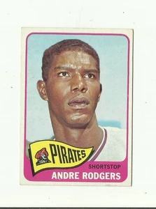 1965 TOPPS #536 Andre Rodgers: Pittsburgh Pirates: Shortstop: Baseball Card: MLB - Picture 1 of 2