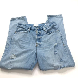 FRAME Le Original 28 (Fits 29W 27L) High Rise Distressed Ripped Fly Denim Jeans - Picture 1 of 11