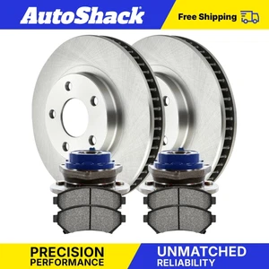 Front Brake Rotors Premium Ceramic Pads Hubs for Cadillac DeVille 4.6L V8 - Picture 1 of 7