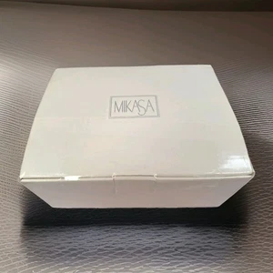 Mikasa Crystal Oval Tabletop Picture Frame Classy Elegant - Picture 1 of 13
