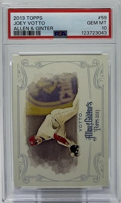 Joey Votto PSA 10 - 2013 Topps Allen & Ginter Portrait - Reds, MVP, Votto-Matic - Image 1 of 4
