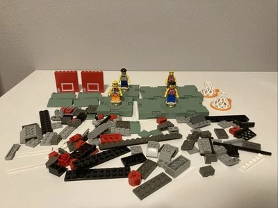 LEGO 3431 NBA Basketball Street Ball incomplete Minifigs Parts Plates Lot 6 - Image 1 of 4