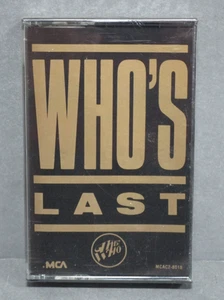 THE WHO "Who's Last" FACTORY SEALED NEW CASSETTE TAPE - Imagen 1 de 2