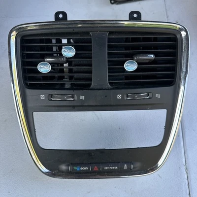 2011-2020 Dodge Grand Caravan приборной панели радио отделка AC вентиляционный ободок 1SQ531X9AE OEM - Изображение 1 из 4