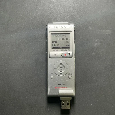 Sony ICD-UX200 Digital Voice IC Recorder Direct USB MP3 Player Handheld 23hr Wor - Image 1 of 4