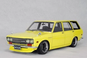 1 18 Datsun Bluebird 510 Wagon Yellow DATSUN NISSAN - Picture 1 of 10