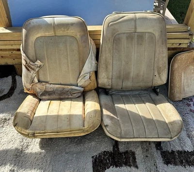 1969-1972 Pontiac GTO Chevy Chevelle Bucket Seats Oldsmobile Cutlass 442 GS - Image 1 of 4