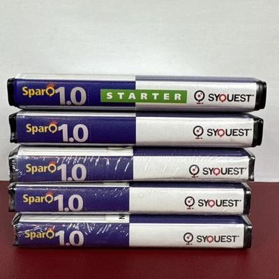 lote de 5, 3 unidades de cartucho extraíbles SyQuest SparQ 1.0 nuevas 1.0GB PC formateadas Foto 1 de 4