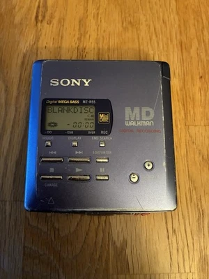 Sony MZ-R55 Minidisc Player/Recorder + Zubehör-Paket - Bild 1 von 4