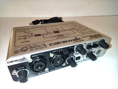 Roland Cakewalk / Edirol UA-25EX USB Audio Capture Interface 24Bit / 96kHz Works - Image 1 of 4