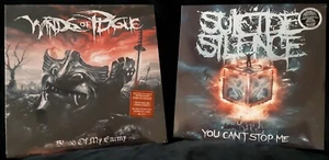 SUICIDE SILENCE & WINDS OF PLAGUE • 2 LPs New & Sealed • DEATHCORE - Picture 1 of 2