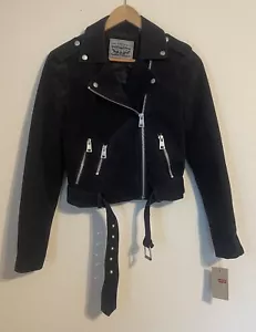 LEVI'S NWT Womens ZIP Jacket Size Small Punk Motorcycle Rare NWT - Picture 1 of 6