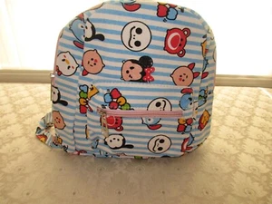 Finex Disney's Tsum Tsum Faces Print Small Multi-purpose Unisex Backpack, Multi - Picture 1 of 12