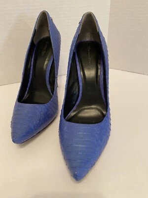 Туфли-лодочки Rachel Roy Royale Royal синие натуральная змеиная кожа - размер 7,5 - Изображение 1 из 4