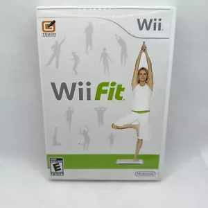 Wii Fit (Nintendo Wii) - Juego Fitness - Completo con Manual - Probado - Imagen 1 de 3
