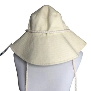 Steve Madden Sand Yellow Bucket Hat w/ Faux Rope Detail, One Size, NWT!! - Picture 1 of 5