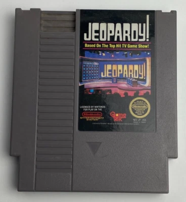 JEOPARDY! - NES NINTENDO GAME - GAME ONLY - Image 1 of 2
