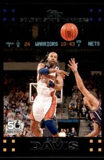 2007-08 Topps Gold Baron Davis Golden State Warriors #71