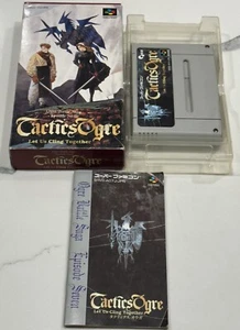 Tactics Ogre: Let Us Cling Together (SFC SNES) Complete CIB TESTED US SELLER - Picture 1 of 19