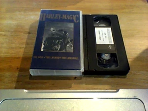 HARLEY DAVIDSON MOTORCYCLES MAGIC UK PAL VHS VIDEO 1992 Mariella Frostrup - Picture 1 of 1
