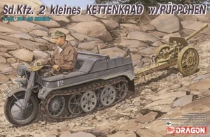 Dragon 6114 1/35 Sd.KfZ. 2 kleines KETTENKRAD w/PÜPPCHEN - Picture 1 of 1