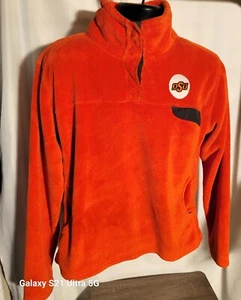 Men's-Knights Apparel-Orange NCAA OSU Cowboys Fleece Sweater size XL - Picture 1 of 7