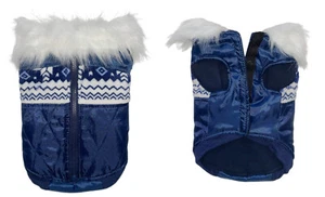 Hunde Wintermantel Hundemantel Steppweste Winterbekleidung Winterjacke Fleece - Bild 1 von 3