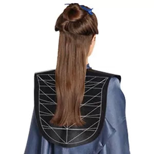 BARBER BEAUTY SALON SCALPMASTER WEIGHTED HAIR CUTTING STYLING GUIDE COLLAR - Picture 1 of 2