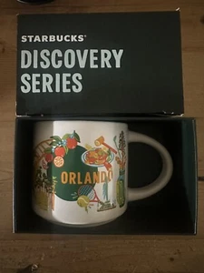 STARBUCKS ORLANDO FLORIDA ENTDECKUNGSSERIE 14oz BECHER NEU - Bild 1 von 6
