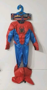 Jazwares Kid's Deluxe Spiderman Costume Medium M (7-8) - Picture 1 of 4