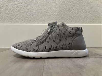 Bearpaw Sneakers Chukka Shoes Gracie Gray Microsuede Athleisure Preppy Casual 8 - Image 1 of 4