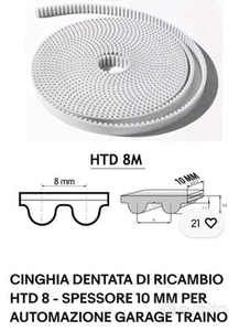 Cinghia dentata Sezionale Ricambio - Foto 1 di 1