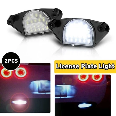 2 PCS White LED Plate License Light Lamp For Buick 1982-1989 Skyhawk Accessories - Image 1 of 4