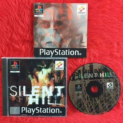 ps1 SILENT HILL *x Boxed With Manual PAL UK Version ps2 ps3 - image 1 of 4