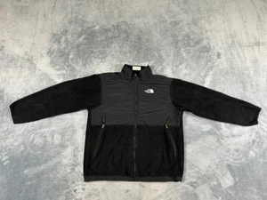 THE NORTH FACE DENALI BOYS JACKET LARGE GRAY POLARTEC FLEECE FULL ZIP - Picture 1 of 11