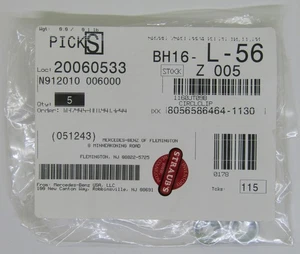 Nuevo Genuino Mercedes Benz OEM Clip Lote de 3 Piezas No. N912010 006000 - Imagen 1 de 2