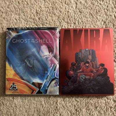 Ghost in the Shell (OOP) / Akira (Limited Edition Steelbook, 4K / Blu-ray, 2020) - Bild 1 von 4