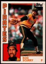 1984 Topps Tiffany #69 Rod Scurry NM+++ Pirates