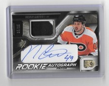 2022-23 UPPER DECK SPx NOAH CATES ROOKIE PATCH AUTOGRAPH 35/35